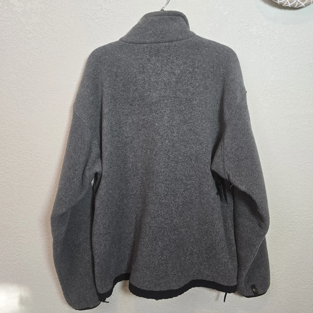 THE NORTH FACE Men’s Fleece Sherpa Full Zip Jacket Size Xl  Gray